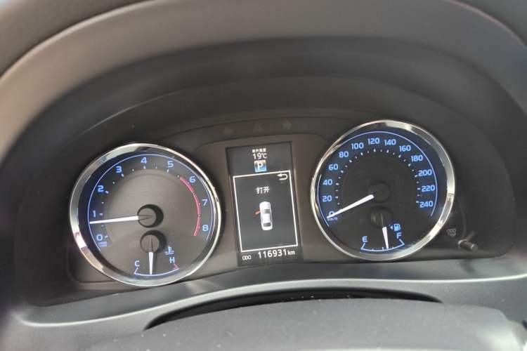 Used Toyota Levin 2018 185T CVT Luxury Edition China V Standard Instrument Cluster