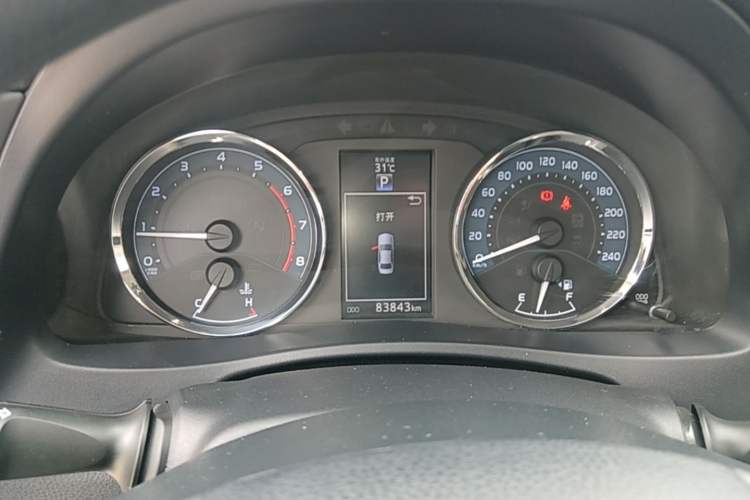 Used Toyota Levin 2018 185T CVT Luxury Edition China V Standard Instrument Cluster