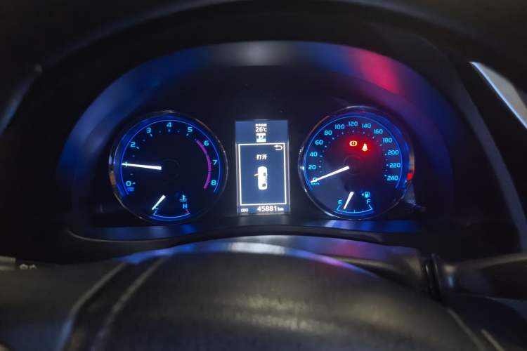 Used Toyota Levin 2018 185T CVT Luxury Edition China V Standard Instrument Cluster
