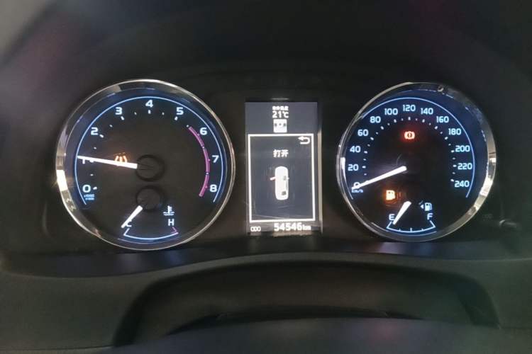 Used Toyota Levin 2018 185T CVT Luxury Edition China V Standard Instrument Cluster