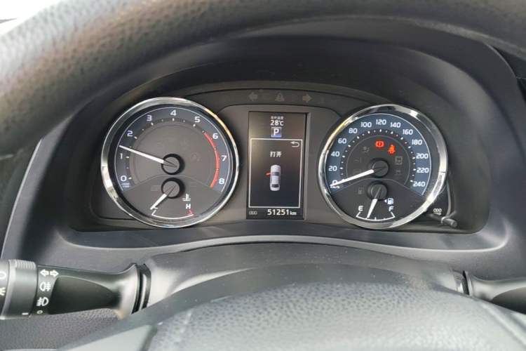Used Toyota Levin 2018 185T CVT Luxury Edition China V Standard Instrument Cluster