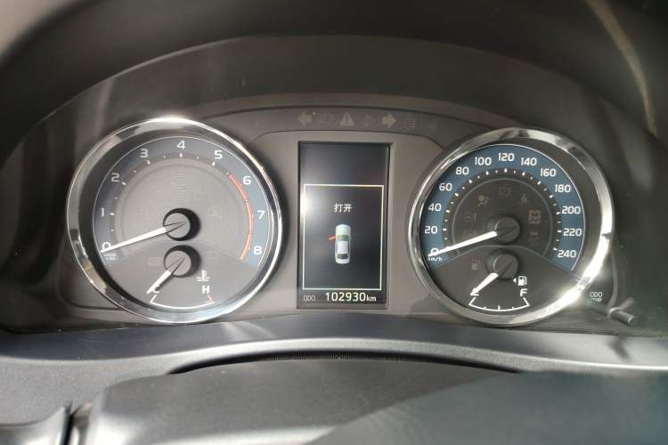 Used Toyota Levin 2018 185T CVT Luxury Edition China V Standard Instrument Cluster