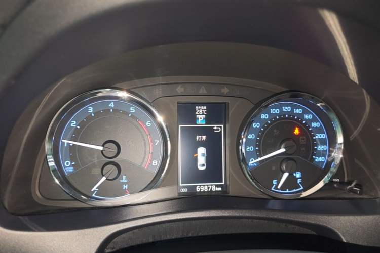 Used Toyota Levin 2018 185T CVT Luxury Edition China V Standard Instrument Cluster
