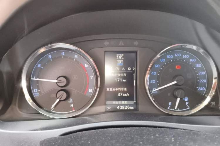 Used Toyota Levin 2018 185T CVT Prestige Version China VI Standard Instrument Cluster
