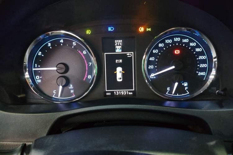 Used Toyota Levin 2018 185T CVT Luxury Edition China V Standard Instrument Cluster