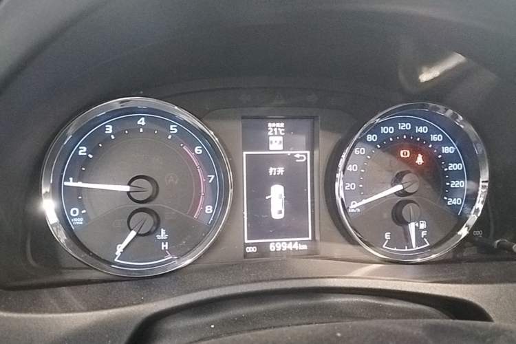 Used Toyota Levin 2018 185T CVT Luxury Edition China V Standard Instrument Cluster