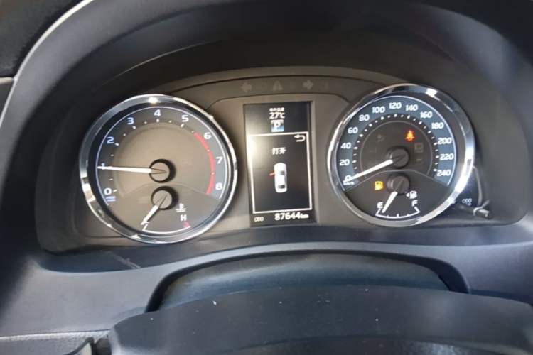 Used Toyota Levin 2018 185T CVT Luxury Edition China V Standard Instrument Cluster