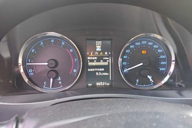 Used Toyota Levin 2018 185T CVT Luxury Edition China V Standard Instrument Cluster