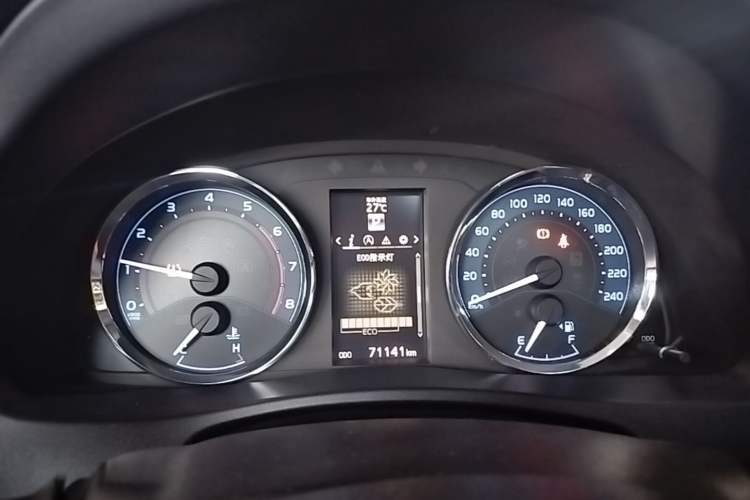 Used Toyota Levin 2018 185T CVT Luxury Edition China V Standard Instrument Cluster