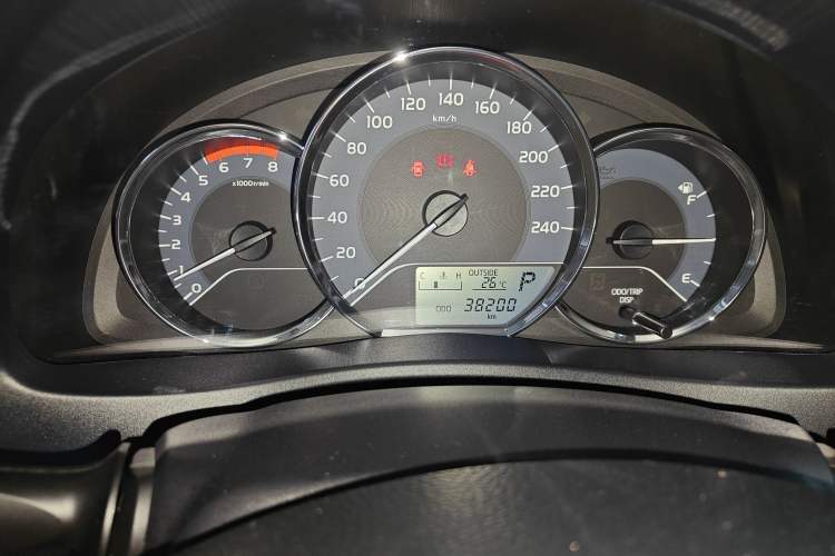 Used Toyota Levin 2018 185T CVT Prestige Version China VI Standard Odometer Close Up