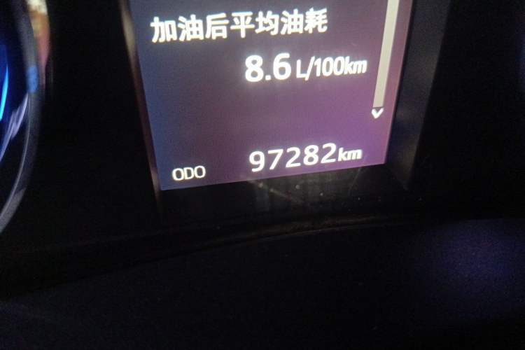 Used Toyota Levin 2018 185T CVT Prestige Version China VI Standard Odometer Close Up
