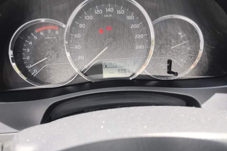 Used Toyota Levin 2018 185T CVT Luxury Edition Odometer Close Up