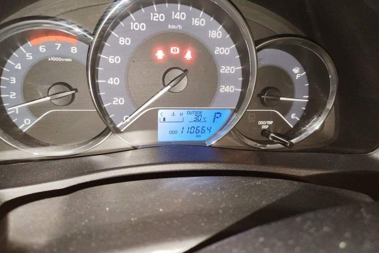 Used Toyota Levin 2018 185T CVT Luxury Edition Odometer Close Up
