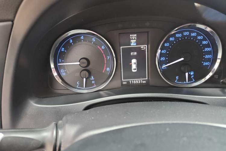 Used Toyota Levin 2018 185T CVT Luxury Edition China V Standard Odometer Close Up