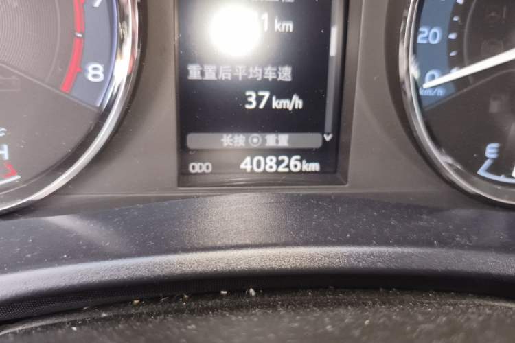 Used Toyota Levin 2018 185T CVT Prestige Version China VI Standard Odometer Close Up