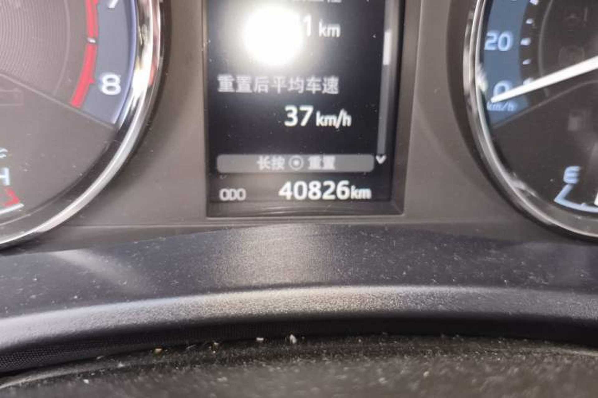 Used Toyota Levin 2018 185T CVT Prestige Version China VI Standard Odometer Close Up