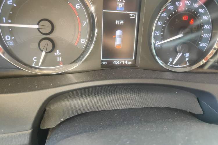 Used Toyota Levin 2018 185T CVT Luxury Edition China V Standard Odometer Close Up