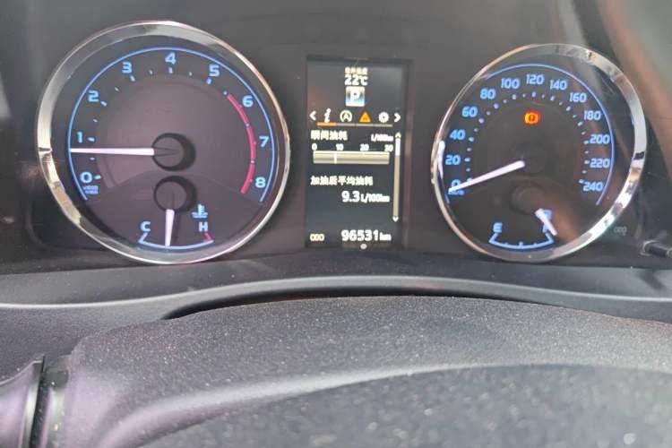 Used Toyota Levin 2018 185T CVT Luxury Edition China V Standard Odometer Close Up