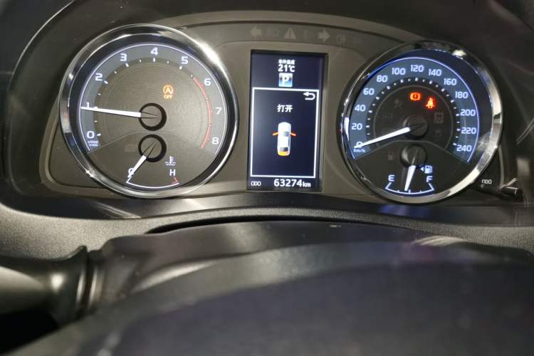 Used Toyota Levin 2018 185T CVT Luxury Edition China V Standard Odometer Close Up