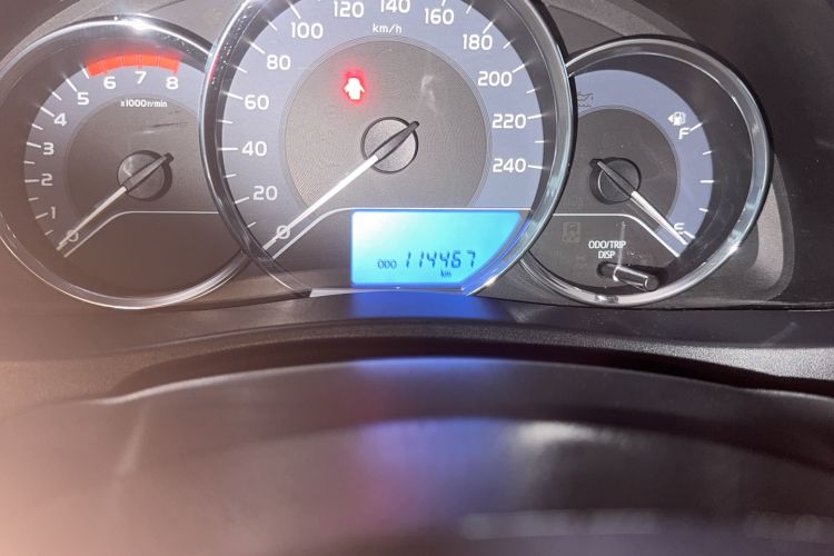 Used Toyota Levin 2018 185T CVT Luxury Edition Odometer Close Up