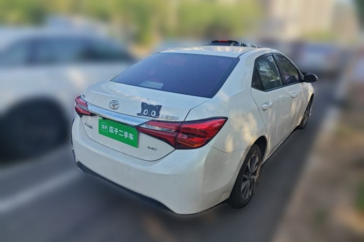 Used Toyota Levin 2018 185T CVT Luxury Edition China V Standard Rear Right 45 Deg