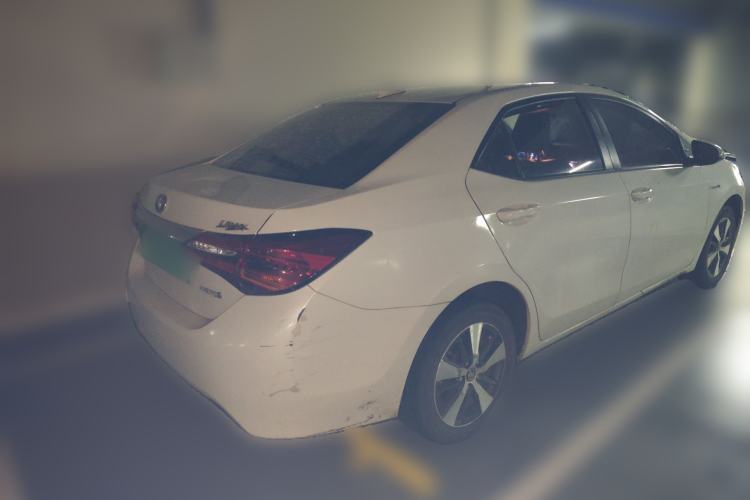 Used Toyota Levin 2018 Dual-Engine 1.8H GS-V E-CVT Prestige Version China V Standard Rear Right 45 Deg