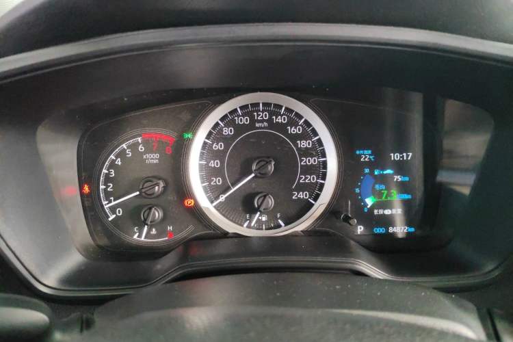 Used Toyota Levin 2019 185T CVT Sport Edition China VI Standard Instrument Cluster