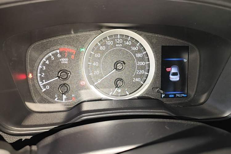 Used Toyota Levin 2019 185T CVT Luxury Edition China VI Standard Instrument Cluster