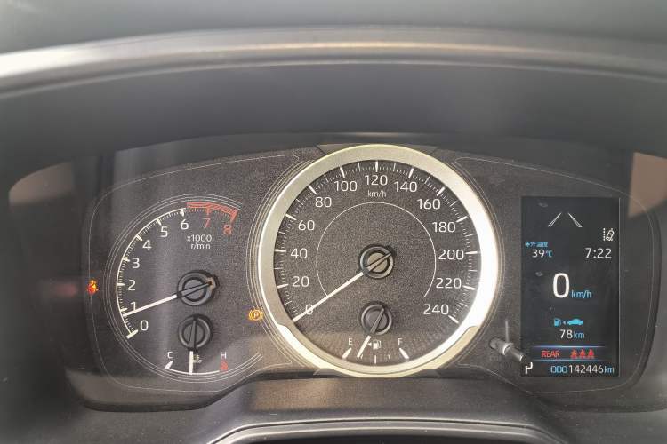Used Toyota Levin 2019 185T CVT Luxury Edition China VI Standard Instrument Cluster