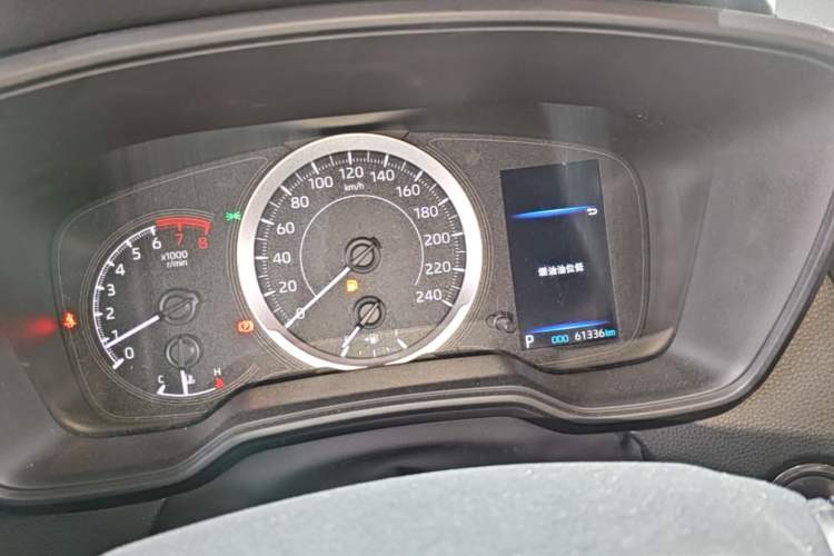 Used Toyota Levin 2019 185T CVT Luxury Edition China VI Standard Instrument Cluster