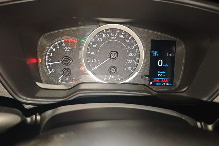 Used Toyota Levin 2019 185T CVT Sport Edition China VI Standard Odometer Close Up
