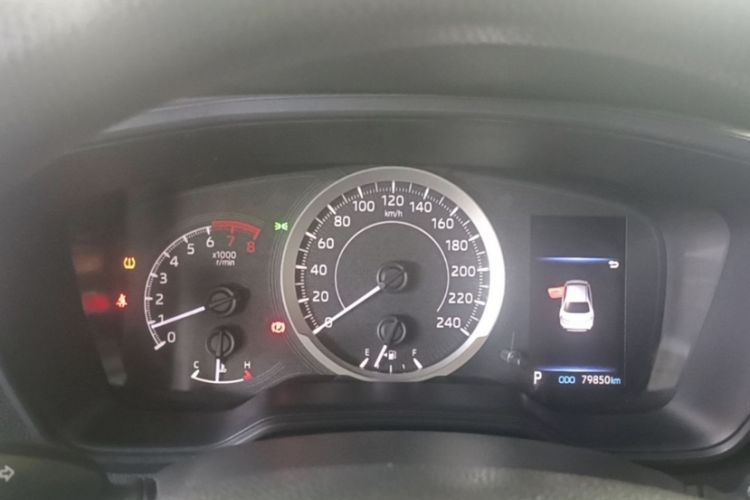 Used Toyota Levin 2019 185T CVT Sport Edition China V Standard Odometer Close Up