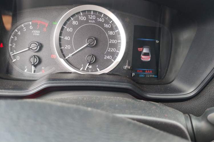 Used Toyota Levin 2019 185T CVT Sport Edition China VI Standard Odometer Close Up