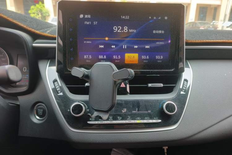 Used Toyota Levin 2019 185T CVT Sport Edition China VI Standard Audio And AC Panel
