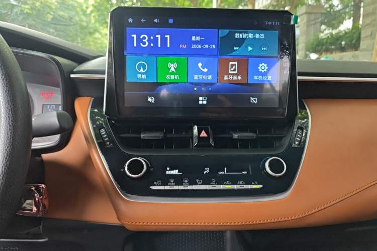 Used Toyota Levin 2019 185T CVT Entry-Level Version China V Standard Audio And AC Panel