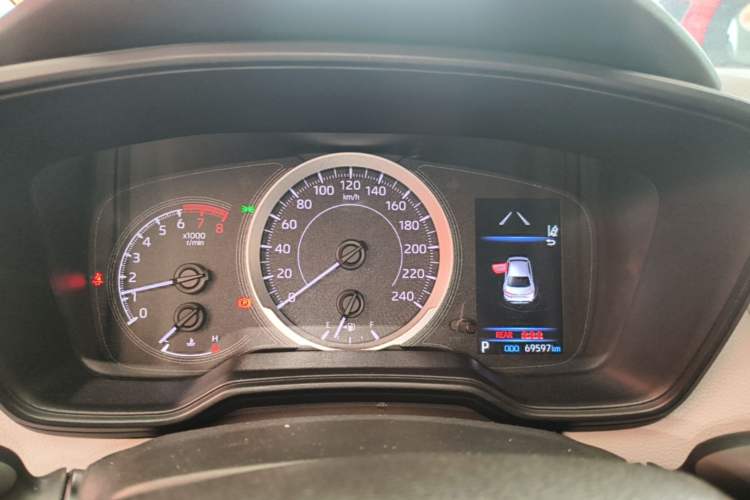 Used Toyota Levin 2019 185T CVT Luxury Edition China VI Standard Instrument Cluster