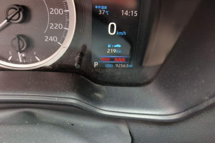 Used Toyota Levin 2019 185T CVT Sport Edition China VI Standard Odometer Close Up