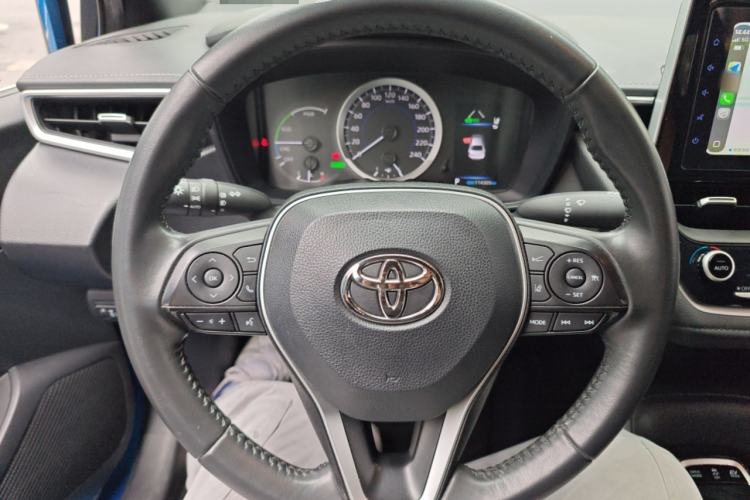 Used Toyota Levin 2019 Dual-Engine 1.8H E-CVT Luxury Edition China VI Standard Steering Wheel
