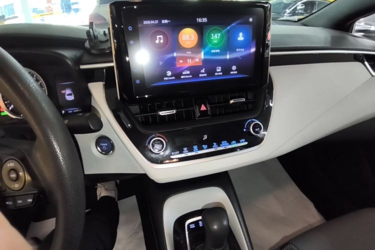 Used Toyota Levin 2019 Dual-Engine 1.8H E-CVT Sport Edition China VI Standard Audio And AC Panel