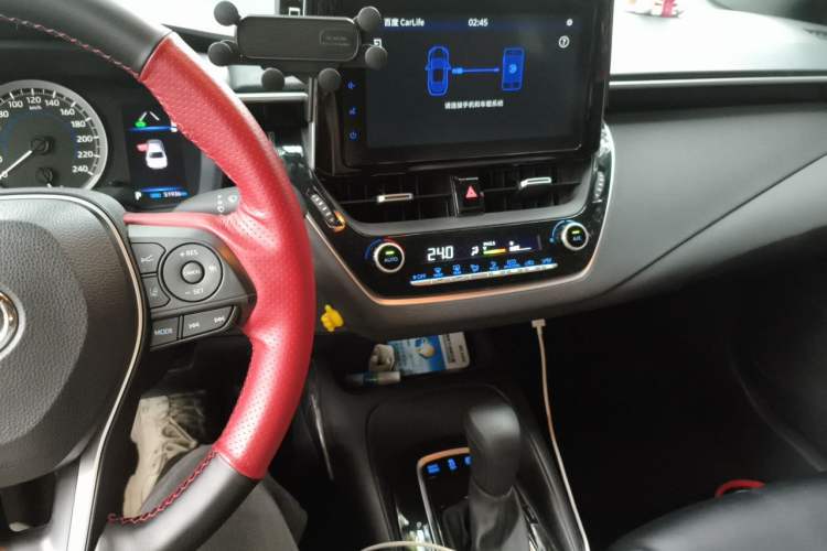 Used Toyota Levin 2019 Dual-Engine 1.8H E-CVT Luxury Edition China VI Standard Audio And AC Panel