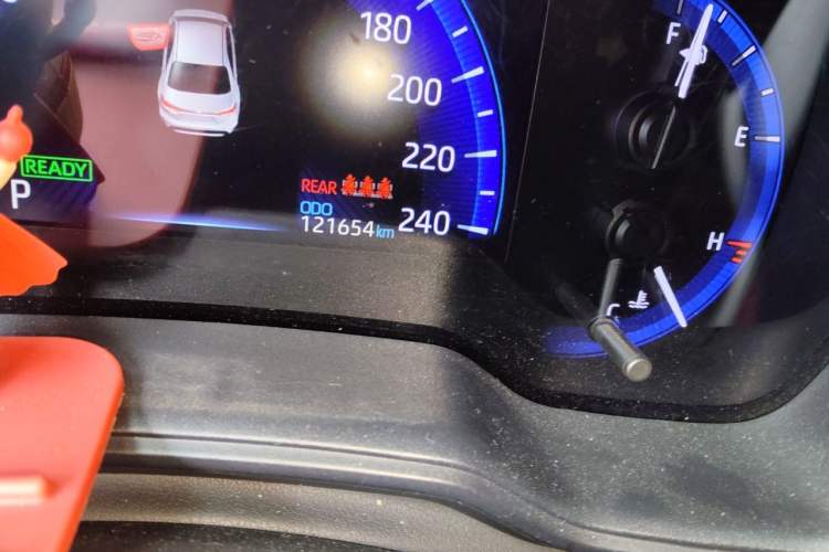 Used Toyota Levin 2019 Dual-Engine 1.8H E-CVT Tech Edition China VI Standard Odometer Close Up