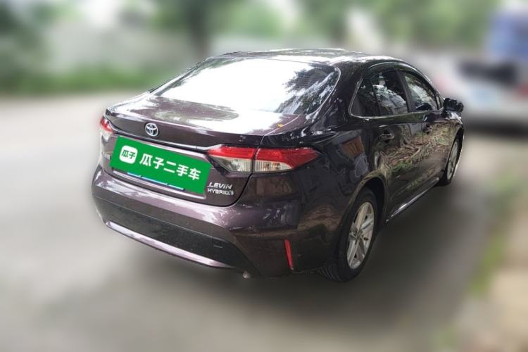 Used Toyota Levin 2019 Dual-Engine 1.8H E-CVT Tech Edition China VI Standard Rear Right 45 Deg