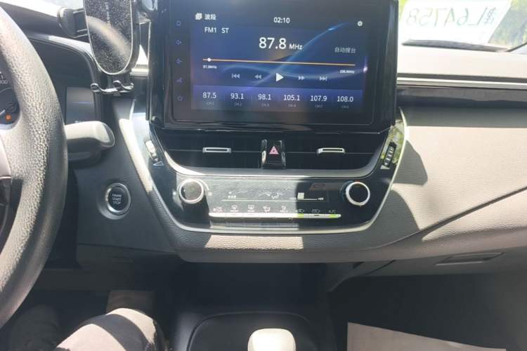 Used Toyota Levin 2019 185T CVT Sport Edition China VI Standard Audio And AC Panel