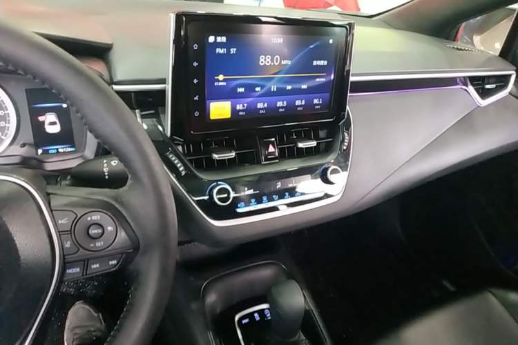 Used Toyota Levin 2019 185T CVT Luxury Edition China VI Standard Audio And AC Panel