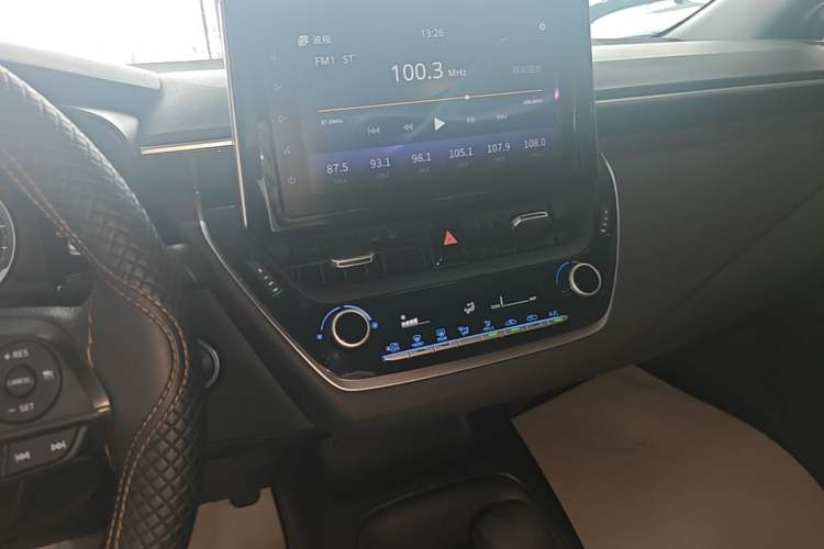 Used Toyota Levin 2019 185T CVT Luxury Edition China V Standard Audio And AC Panel