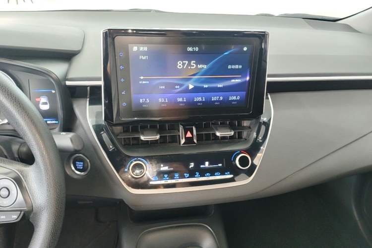 Used Toyota Levin 2019 185T CVT Sport Edition China VI Standard Audio And AC Panel