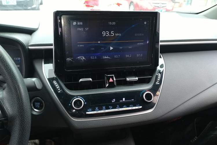 Used Toyota Levin 2019 185T CVT Luxury Edition China VI Standard Audio And AC Panel