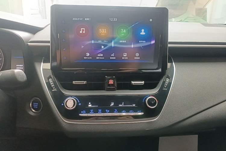 Used Toyota Levin 2019 185T CVT Luxury Edition China VI Standard Audio And AC Panel