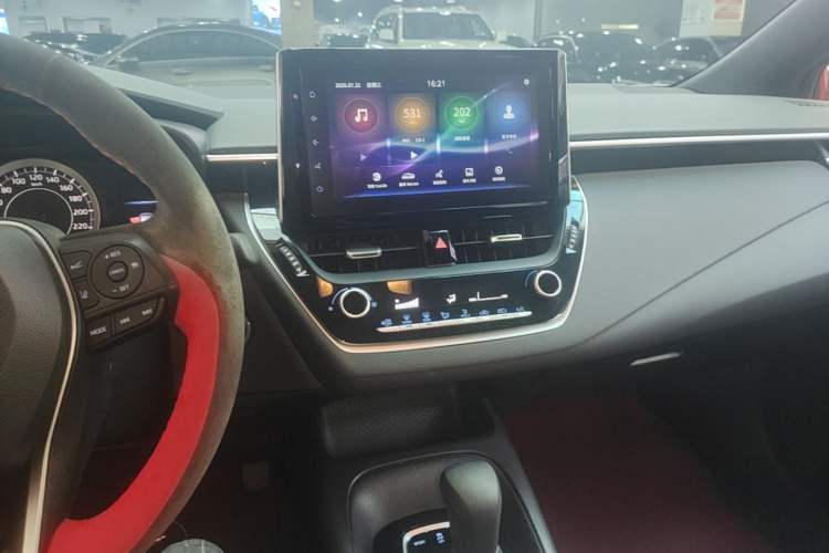 Used Toyota Levin 2019 185T CVT Sport Edition China VI Standard Audio And AC Panel