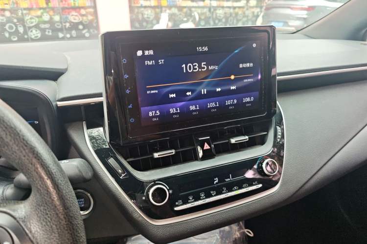 Used Toyota Levin 2019 185T CVT Luxury Edition China VI Standard Audio And AC Panel